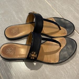Black Tory Burch sandals